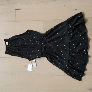 Aritzia XS Black Effet Sleeveless Mini Dress